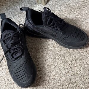 Nike Black Mesh Running Sneakers